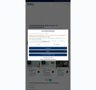 Kleine Seitenvorschau von ipasum.med.fau.de