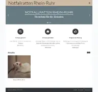 Kleine Seitenvorschau von notfallratten-rhein-ruhr.de