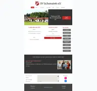 Kleine Seitenvorschau von svschonstett.de