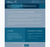 Kleine Seitenvorschau von isg-institut.de