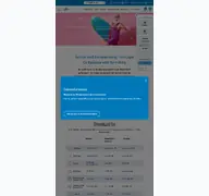 Kleine Seitenvorschau von copacabackum.de