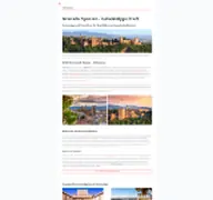 Kleine Seitenvorschau von go2granada.de