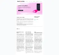 Kleine Seitenvorschau von sweetlovestore.de