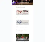 Kleine Seitenvorschau von swinginkarlsruhe.de