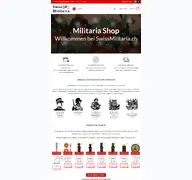 Kleine Seitenvorschau von swissmilitaria.ch