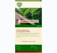 Kleine Seitenvorschau von jagdhuette-wettin.de