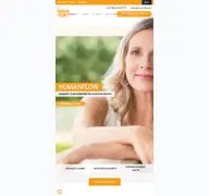 Kleine Seitenvorschau von humanflow.de