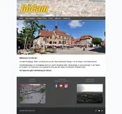 Kleine Seitenvorschau von goecam.de