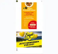 Kleine Seitenvorschau von edeka-sigel.de