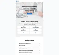 Kleine Seitenvorschau von portal-steuer.de