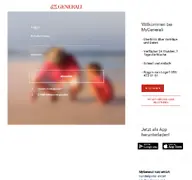 Kleine Seitenvorschau von portal.generali.ch