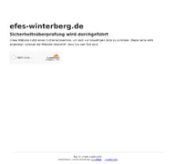 Kleine Seitenvorschau von efes-winterberg.de