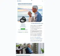 Kleine Seitenvorschau von senionex.de
