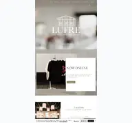 Kleine Seitenvorschau von lufre-restaurant.de