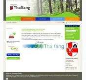Kleine Seitenvorschau von luftkurort-thalfang.de
