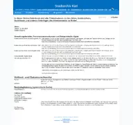 Kleine Seitenvorschau von katalog-stadtarchiv.kiel.de