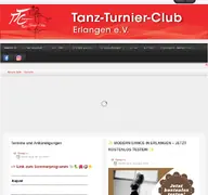 Kleine Seitenvorschau von ttc-erlangen.de