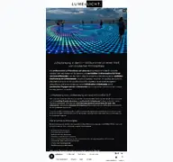 Kleine Seitenvorschau von lumeslicht.de