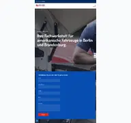 Kleine Seitenvorschau von uscars-berlin.de