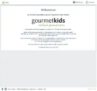 Kleine Seitenvorschau von bestellung-gourmetkids-magdeburg.de