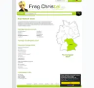 Kleine Seitenvorschau von ahorn.frag-christel.de