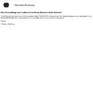 Kleine Seitenvorschau von epetitionen.bundestag.de