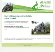 Kleine Seitenvorschau von ahrhuette.de