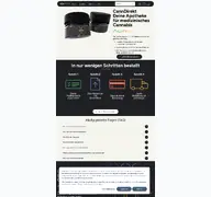Kleine Seitenvorschau von canndirekt.de