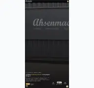 Kleine Seitenvorschau von ahsenmacher.de