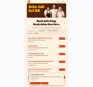 Kleine Seitenvorschau von career-rsc.burgerking.de