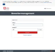 Kleine Seitenvorschau von carijobs.de
