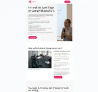 Kleine Seitenvorschau von ai-barcamp.de