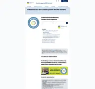 Kleine Seitenvorschau von ausbildung-drv-saarland.de