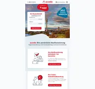 Kleine Seitenvorschau von accedo.de