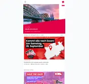 Kleine Seitenvorschau von koeln-bonn-leverkusen.verdi.de