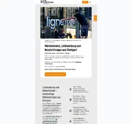Kleine Seitenvorschau von activ-werbetechnik.de