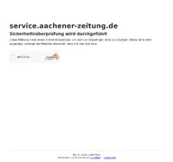 Kleine Seitenvorschau von service.aachener-zeitung.de