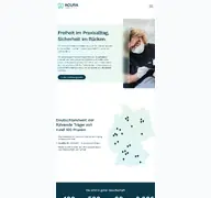 Kleine Seitenvorschau von acura-zahnaerzte.de