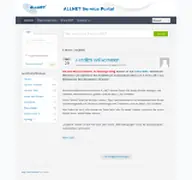 Kleine Seitenvorschau von service.allnet.de