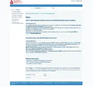 Kleine Seitenvorschau von service.asa.hs-anhalt.de