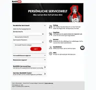 Kleine Seitenvorschau von service.blacksim.de
