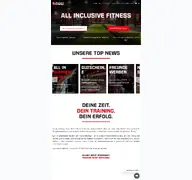 Kleine Seitenvorschau von ai-fitness.de