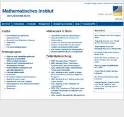 Kleine Seitenvorschau von math.uni-bonn.de