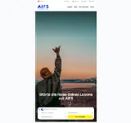 Kleine Seitenvorschau von aifs.ch