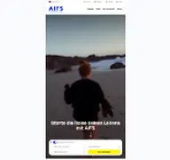 Kleine Seitenvorschau von aifs.de