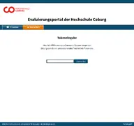Kleine Seitenvorschau von onlineumfrage.hs-coburg.de
