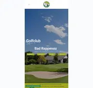 Kleine Seitenvorschau von golfclub-badrappenau.de