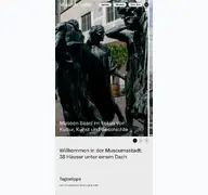 Kleine Seitenvorschau von museenbasel.ch