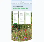 Kleine Seitenvorschau von golfclub-bruchsal.de