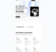 Kleine Seitenvorschau von vitalyze.meditech-ai.de